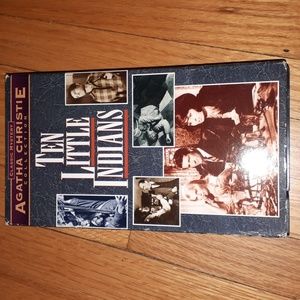 Agatha Christie's Ten Little Indians VHS